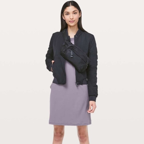 lululemon athletica Dresses & Skirts - Lululemon Athletica Purple Dress Elegant Versatile Design -early morning dress